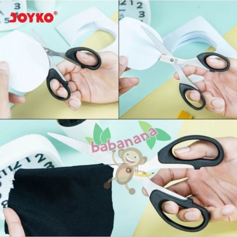 Gunting Joyko SC-848 Scissors pemotong kertas multifungsi