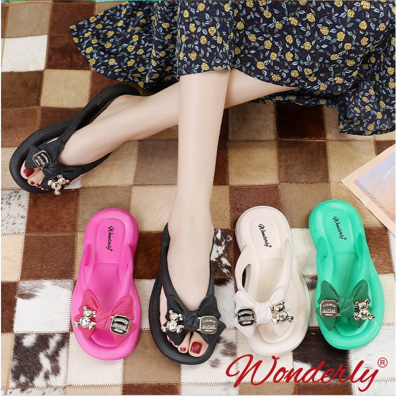 SENDAL JEPIT JELLY PITA KOREAN STYLE WONDERLY 0309-WL1