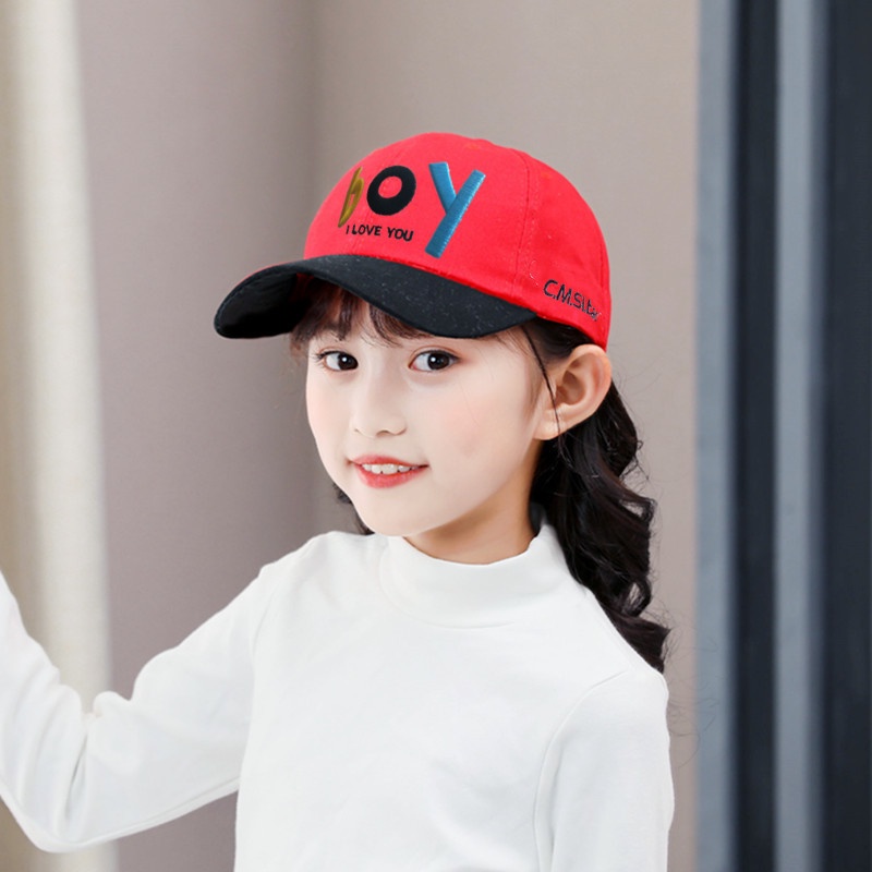 Topi Bayi Musim Semi dan Musim Gugur Bagian Tipis Musim Panas Warna Lucu Super Cute Anak-anak Topi Nelayan Versi Korea Anak Laki-laki dan Perempuan Topi Nelayan