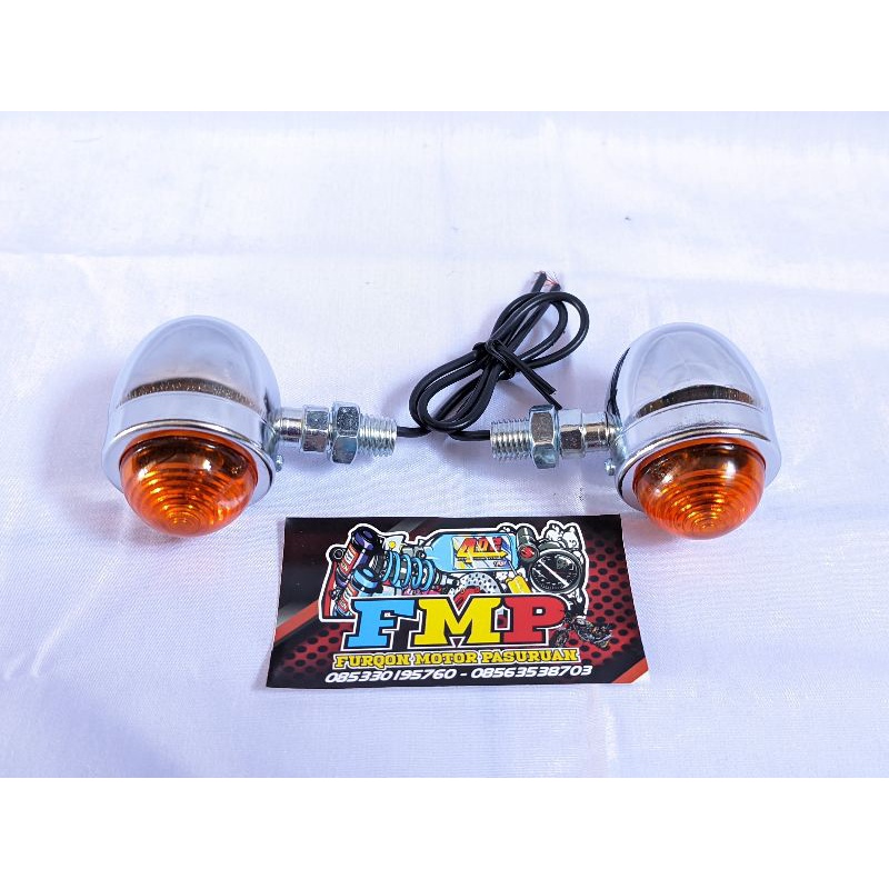 SEIN LAMPU RITING ACIPI KECIL CROM, SEIN RITING BULAT KECIL CROM