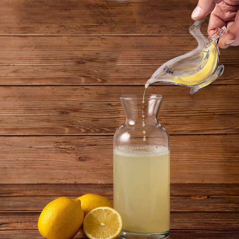 Alat Pemeras Jeruk / Lemon / Susu / Teh Manual Bahan Akrilik