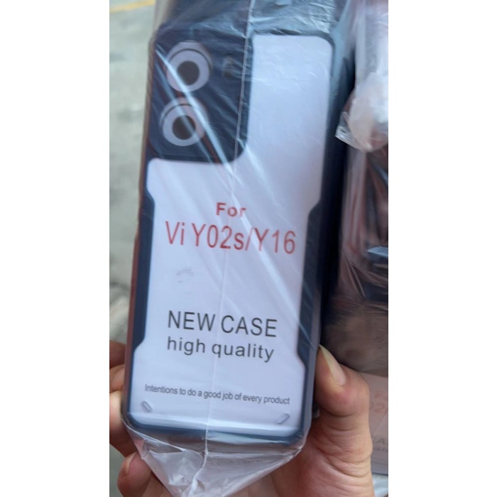 Anti Shocking Vivo Y16/Y02S/Y22/Y22S/Y35/V25/V25 Pro Hard Case Fusion