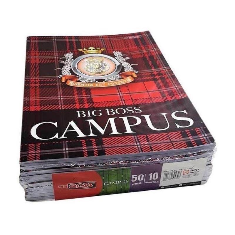 buku merk big boss harga 1 buku isi 36 campus big boss isi 50 lembar