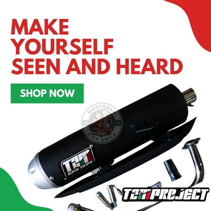 Knalpot TZM Project PCX 150 NMAX AEROX LEXI Non SS Pro FULL Package TERLARIS TERPERCAYA ORIGINAL