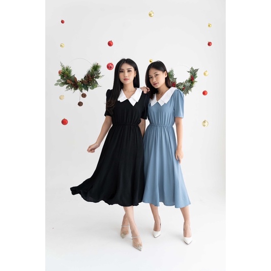 IWEARGRACIE - NATALIE DRESS / DRESS WANITA / MIDI DRESS