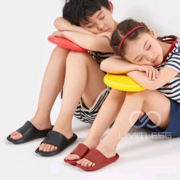 Sandal Selop Anak Import Unisex Slip on Stiker 3D Sandal Eva 31-35 Sendal slop jelly limitless