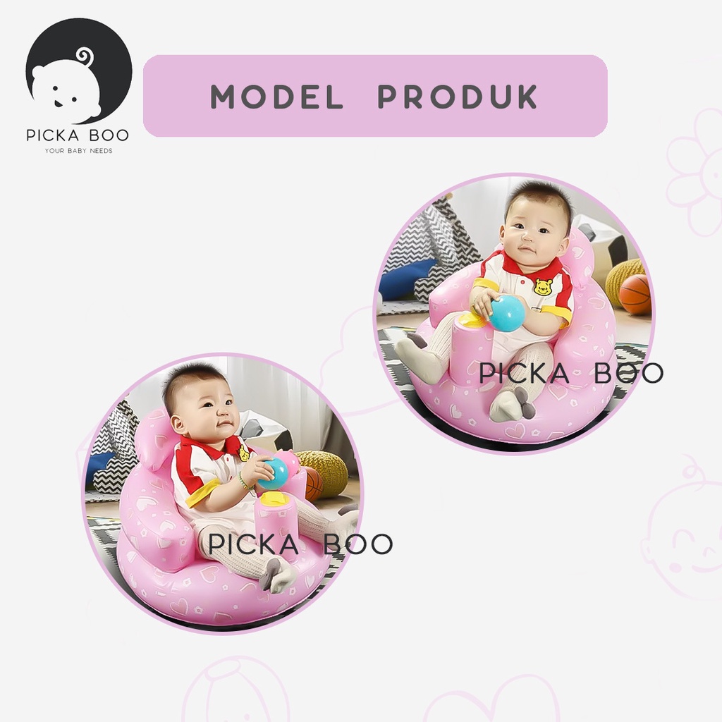 PICKA BOO Kursi Sofa Bayi Empuk Tidak Mudah Bocor Sudah Ada Pompa