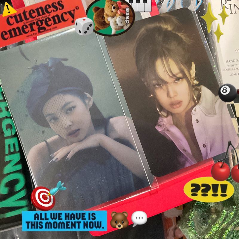 BLACKPINK JENNIE OFFICIAL PHOTOCARD