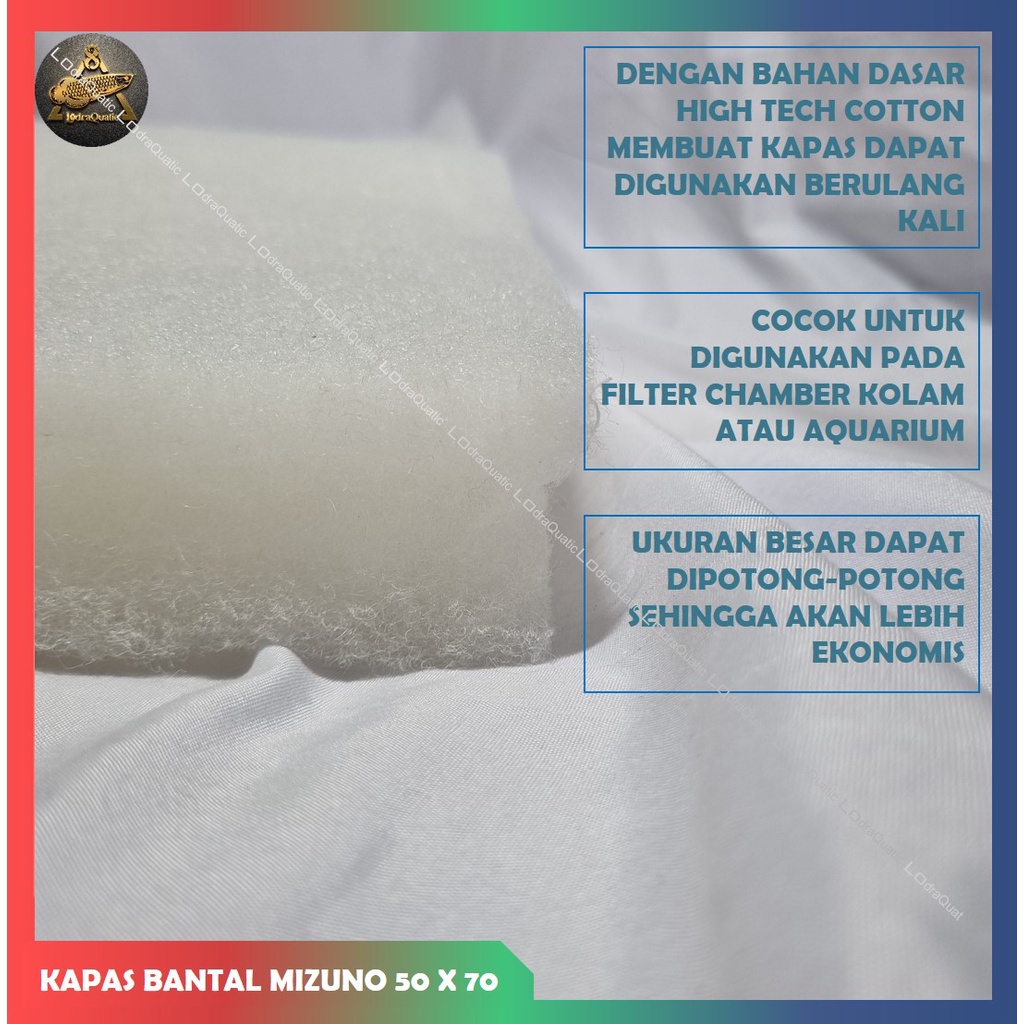 {KAPAS MIZUNO S 50 CM X 70CM} KAPAS BANTAL KECIL AQUARIUM FILTER AQUARIUM BUSA FILTER AQUARIUM FILTER AQUARIUM MEDIA FILTER KOLAM KAPAS UNDERGRAVEL FILTER UNDERGRAVEL FILTER AQUASCAPE KAPAS 1M KAPAS 1X1 POMPA AQUARIUM LAMPU AQUARIUM IKAN HIAS