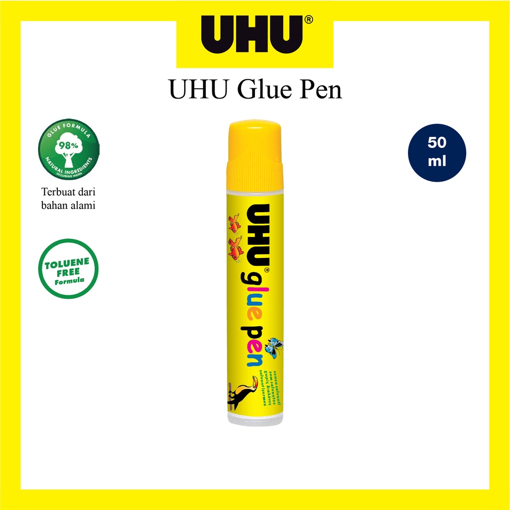 

Lem UHU Glue Pega Pen 50 ML / Adhesive Original Made In Germany