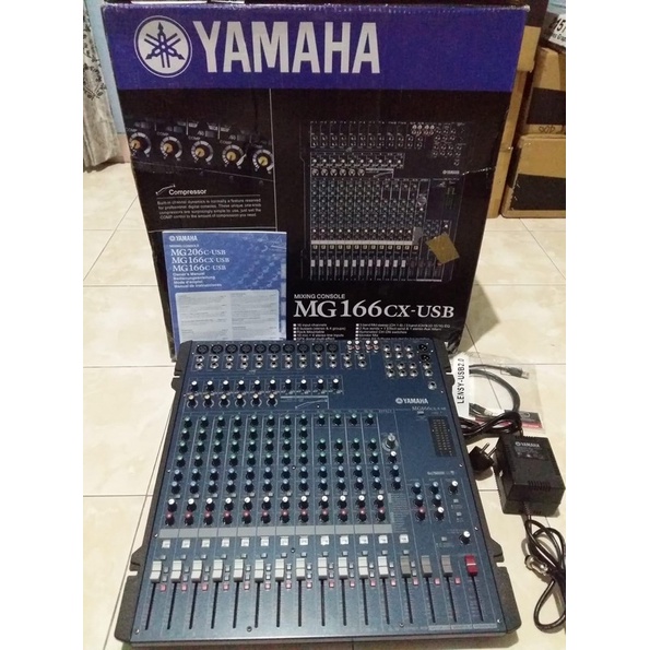 MIXER AUDIO YAMAHA MG166CX 16 CHANNEL | MG166 CX