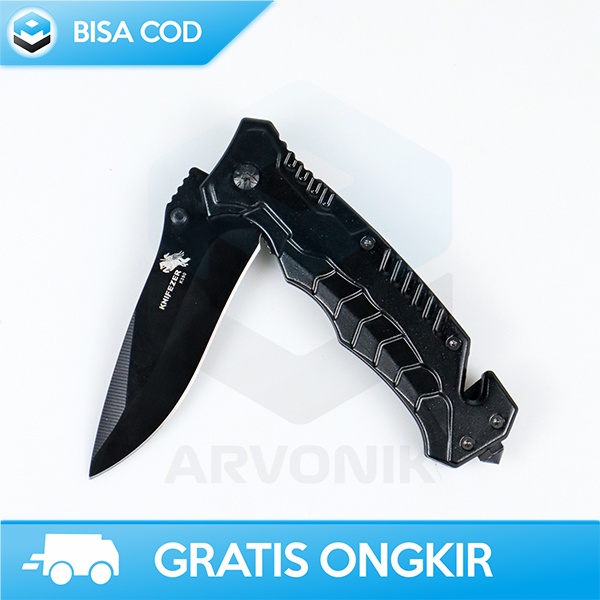 PISAU LIPAT KNIFEZER PISAU KOLEKSI BENTUK UNIK STAINLESS GOOD QUALITY
