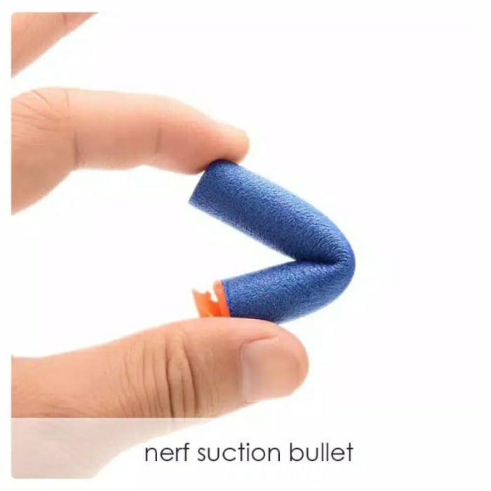 PELURU PISTOL BUSA LEMBUT /PELURU NERFT BISA NEMPEL DINDING LANTAI