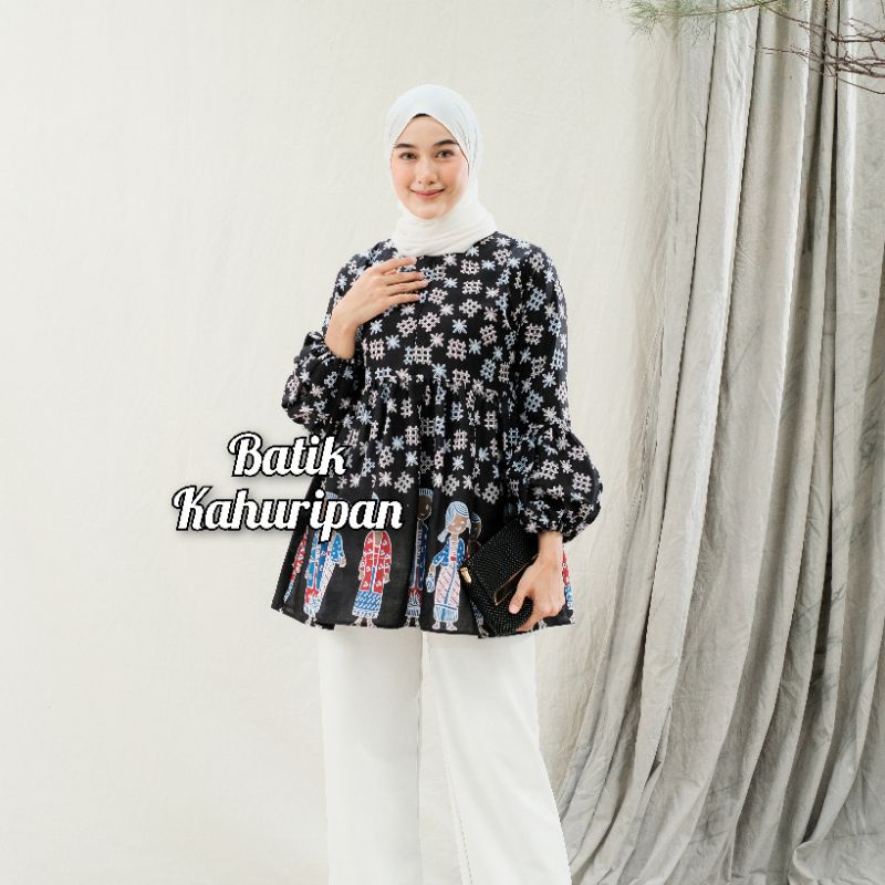 Batik wanita modern baju batik wanita atasan batik wanita batik bu tejo