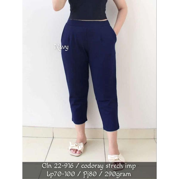 Celana 22-916 bahan codoray strech imp lp70-100 pj80