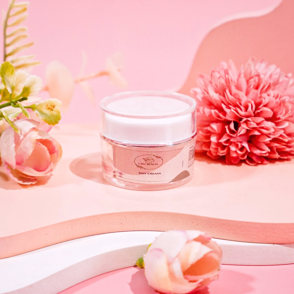 SKIN CARE DAY CREAM L'RIZ BEAUTY FOR ALL SKIN KRIM PEMUTIH GLOWING WAJAH FARMA WHITENING SKINCARE BU