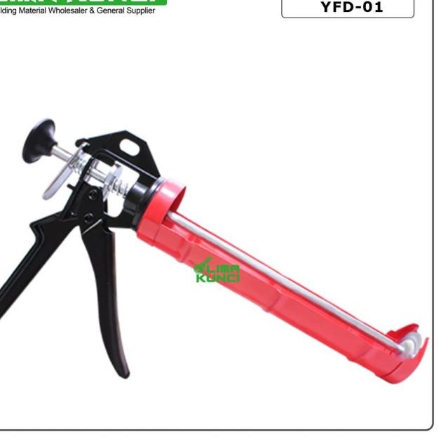 

YFD 01. TEMBAKAN LEM. SEALANT. PISTOL SILIKON. TEMBAKAN SILIKON TABUNG