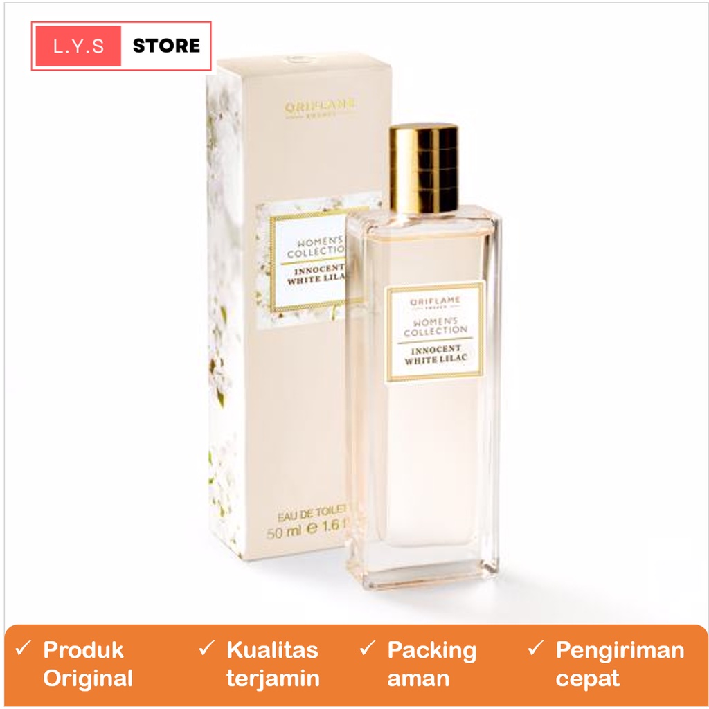 Kosmetik/Parfum Wanita Oriflame/Farfum wanita tahan lama dan wangi/Women's collection innocent white
