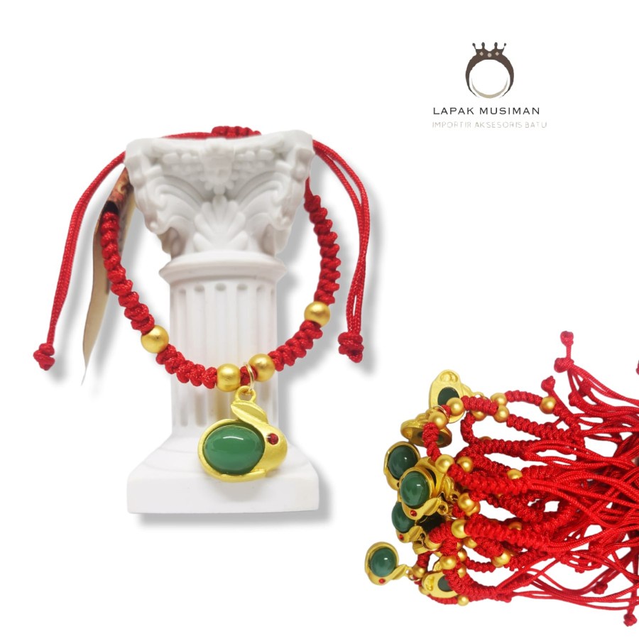 [Bayar Di Tempat] Gelang Serut Emas Wanita Fengshui Keberuntungan