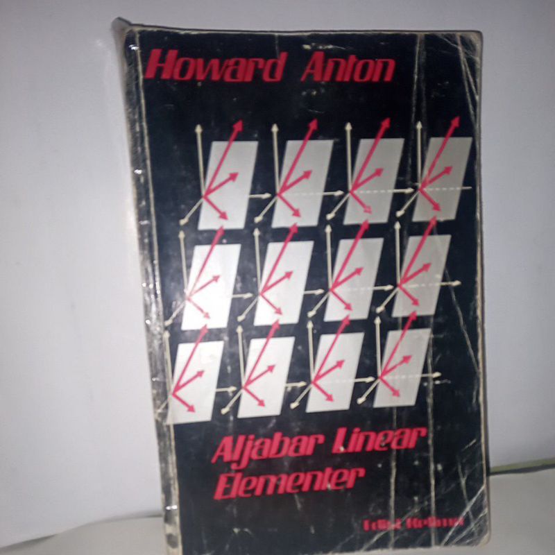 buku ALJABAR LINEAR ELEMENTER edisi kelima karangan Howard Anton
