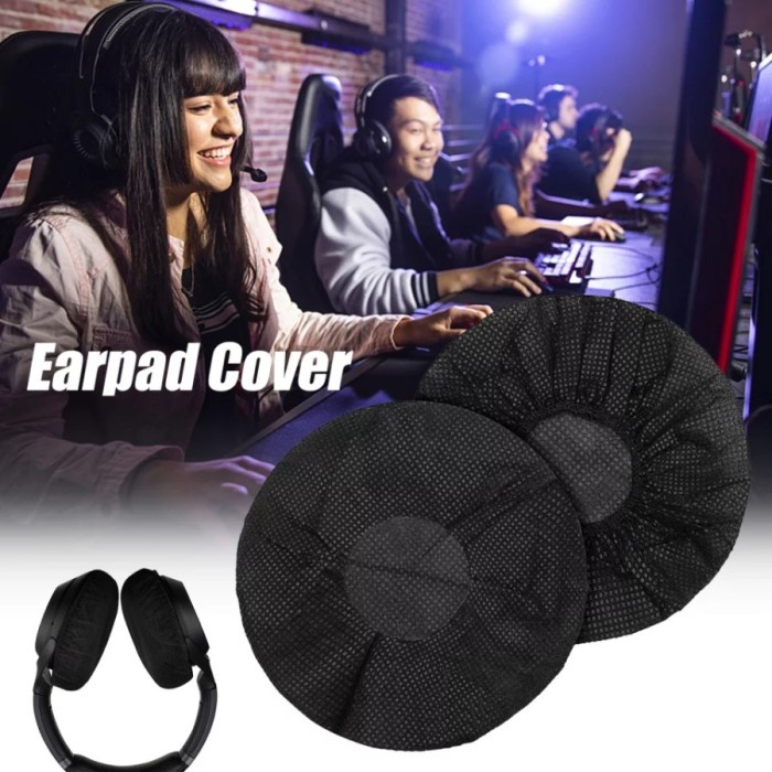 Cover Pelindung Headphone Cover Sepasang Pelindung Busa Headset Earcup Pad