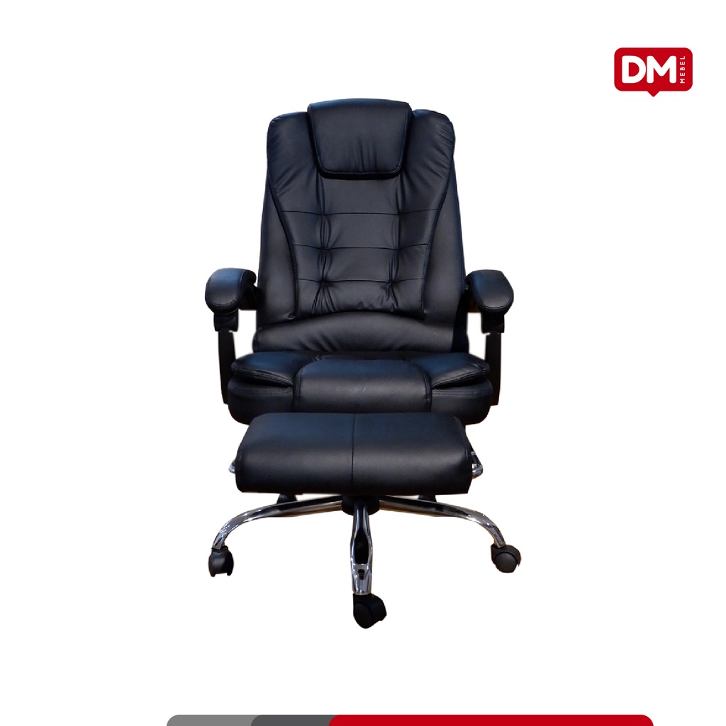 Kursi Kantor + Sandaran Kaki C418A - DM Mebel