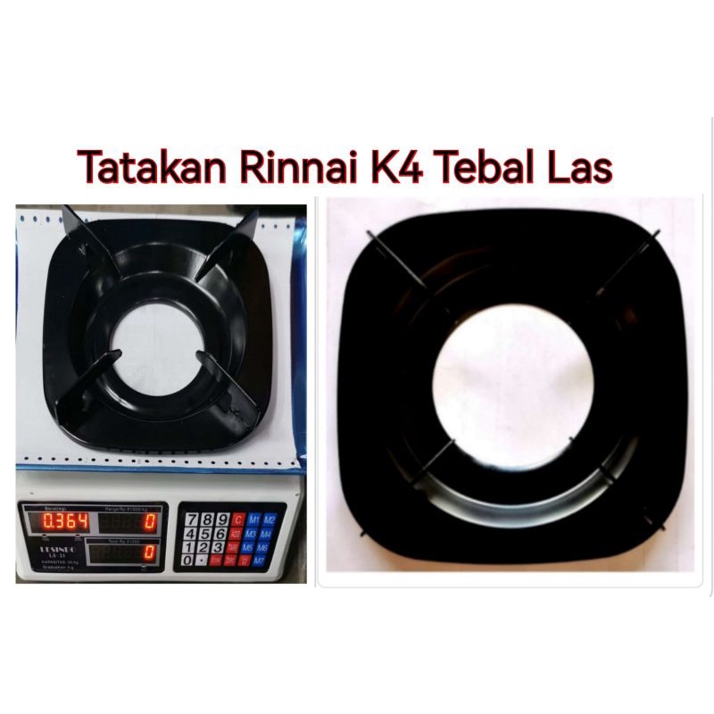 Tatakan Kompor Rinnai Kaki 4 Tebal Las