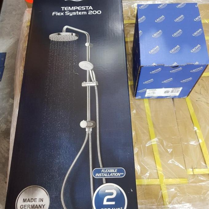 Keran Shower GROHE Tempesta Flex System 200 paling rame