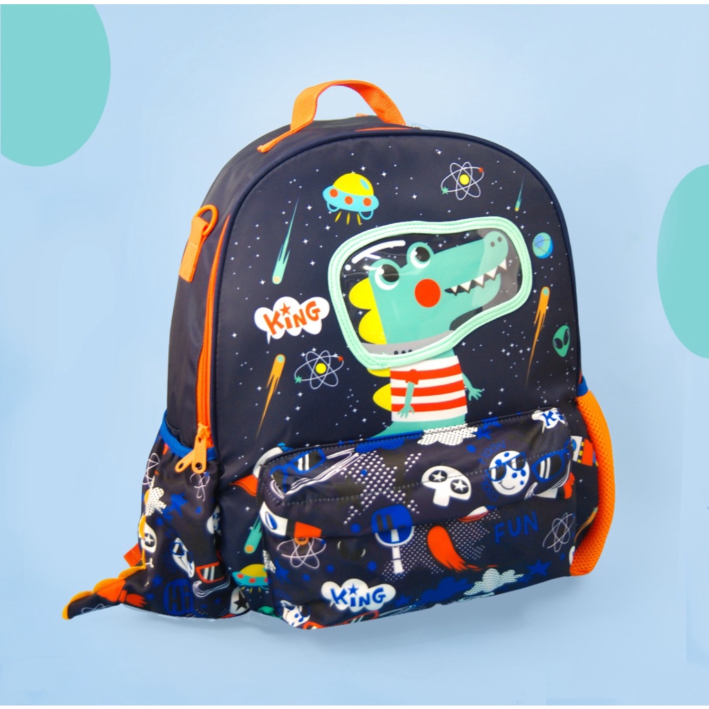 VEST TAS RANSEL ANAK BESAR UNTUK SD DINO/UNICORN/PANDA U2032