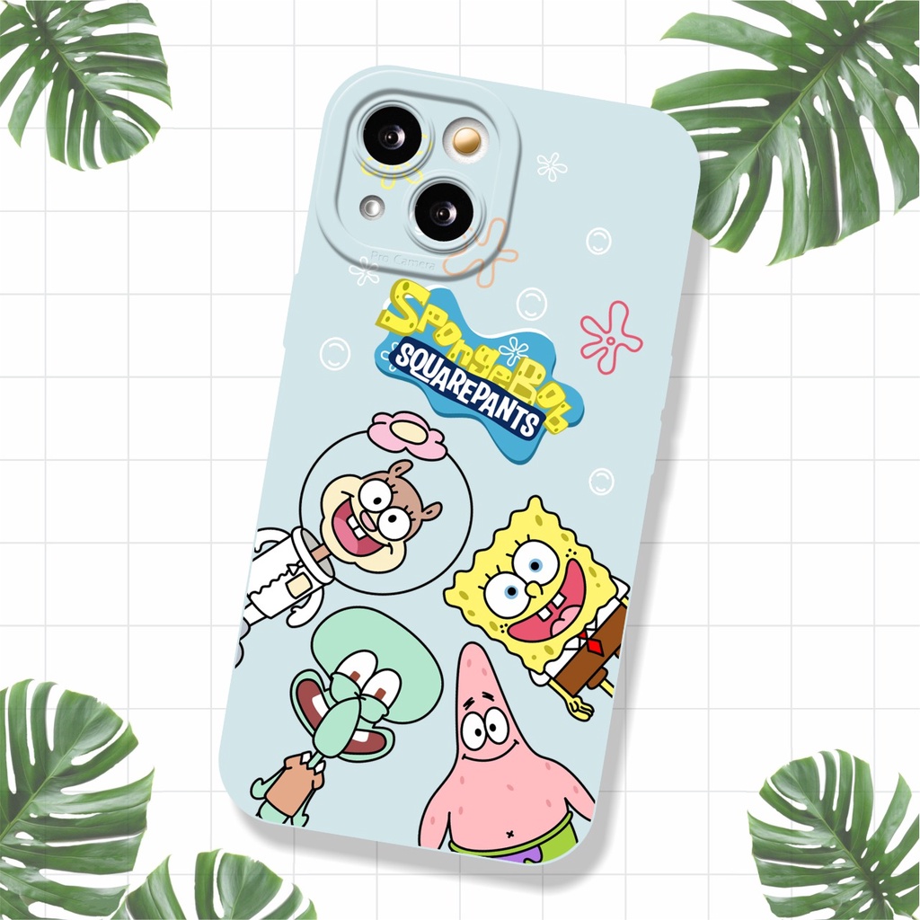 PRINTING PRO CAMERA SPONGEBOB case vivo z1 pro s1 v9 y53 2017 v5 v7 plus y55 v11 pro y83 y02 v25 5g y22 v20 v11i y35 2022 y19 y16 v19 v21 v15 y51 2020 y53s v23 s1