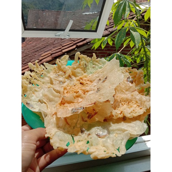 

peyek ikan asin