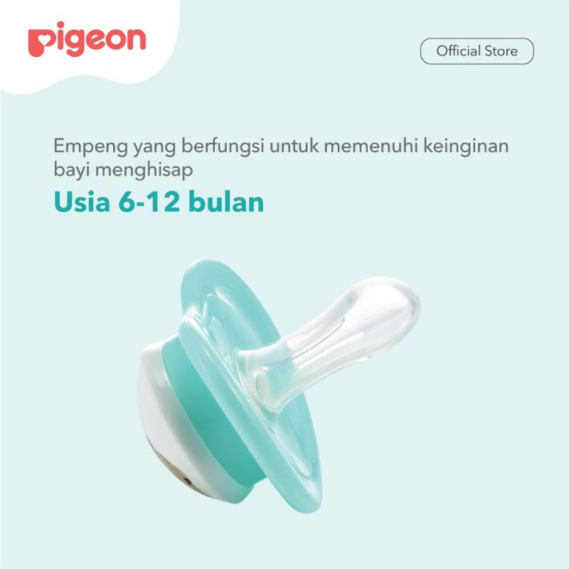 PIGEON Minilight Pacifier Size M - Unisex | Empeng Bayi