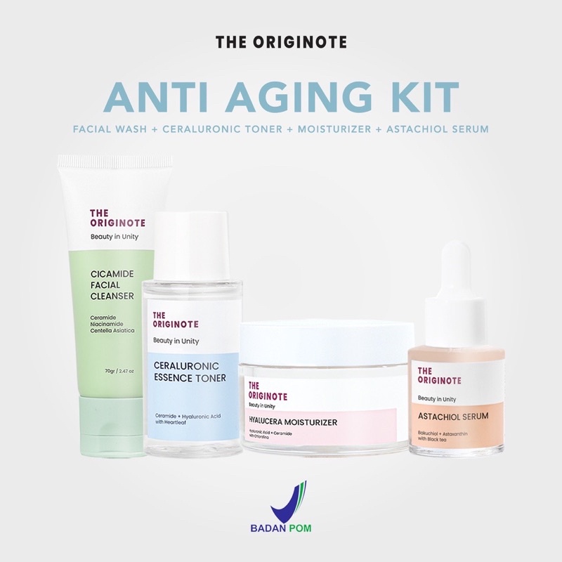【Official Outlet】THE ORIGINOTE Hyalucera Moisturizer Gel | Serum Peeling Astachiol Anti Aging B3 Brightening Ceratides Skin Barrier B5 Anti Acne | Facial wash Toner Hydrating Exfoliated Glowing Acne Whitening Jerawat Kulit Kusam