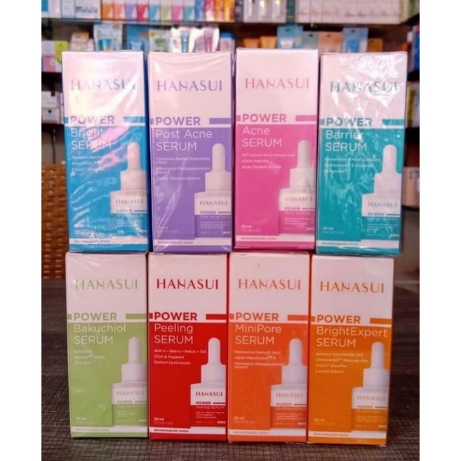 HANASUI Power serum series