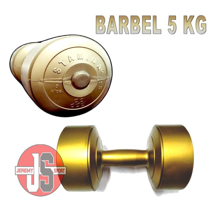 BARBEL DUMBEL FITNESS 5 KG / BARBEL DUMBEL FITNESS 5 KG BEBAS ONGKIR