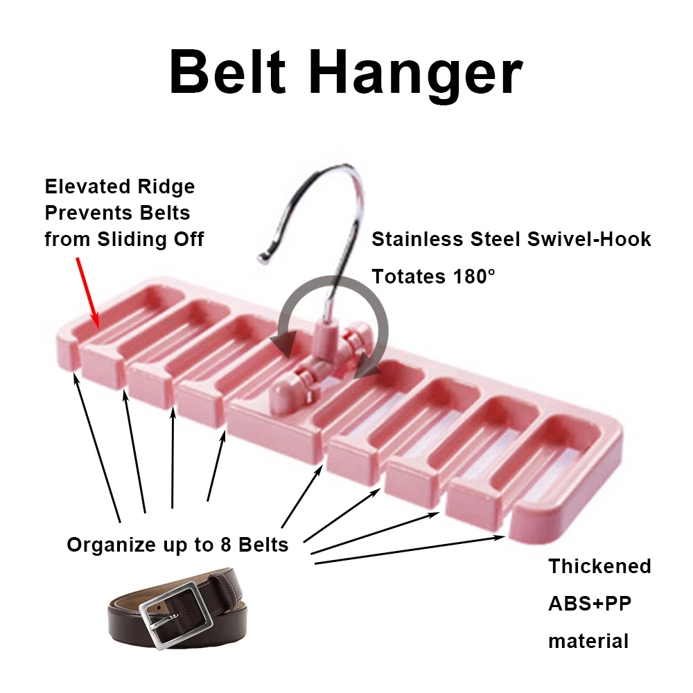 Rak Penyimpanan Dasi / Syal / Ikat Pinggang Multifungsi Untuk Lemari Pakaian