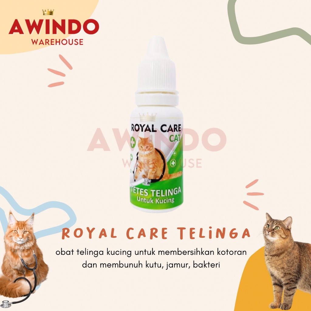 EARNOX TELINGA - Obat Kucing Tetes Pembersih Telinga Mencegah Bakteri Jamur Radang Kutu Luka Telinga Cat Kitten Adult