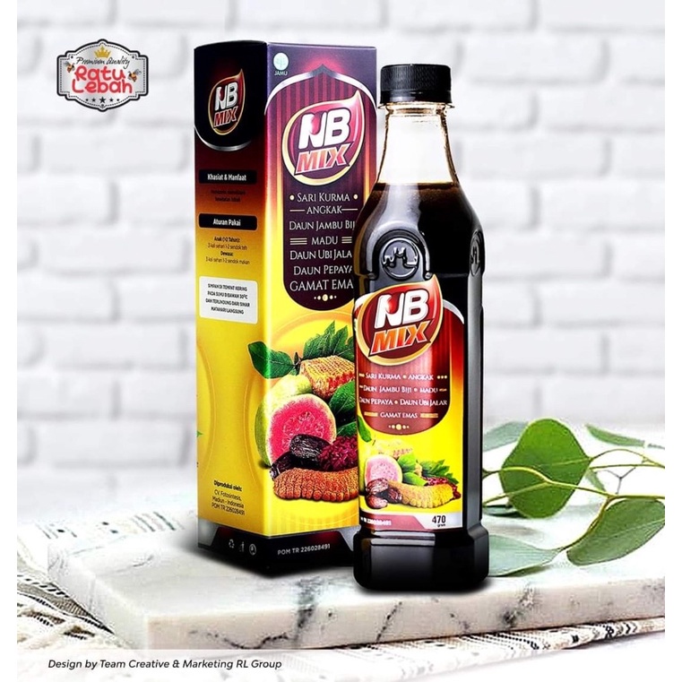 

Madu Sari Kurma Angkak NB Mix|Ratu Lebah 470 gr