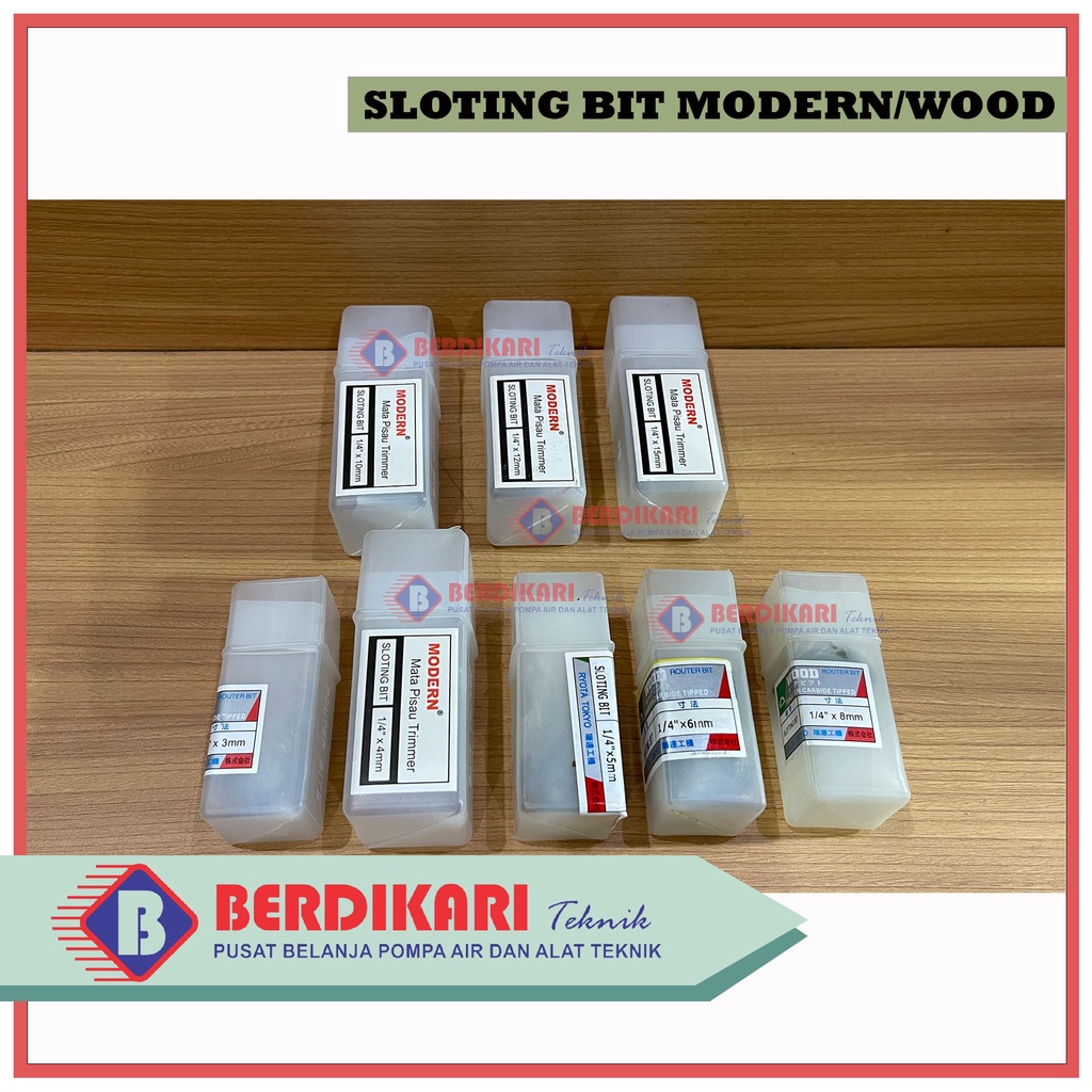 MATA ROUTER MATA PROFIL LUNCI SLOTTING BIT SLOTING BIT ROUTER BIT