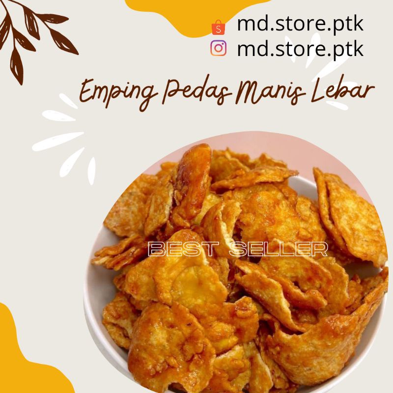 

EMPING PEDAS MANIS LEBAR 500GR