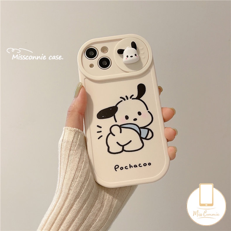 Soft Case TPU Motif Kartun Anak Anjing 3D Untuk IPhone 7 8 Plus X XS Max 11 Pro Max