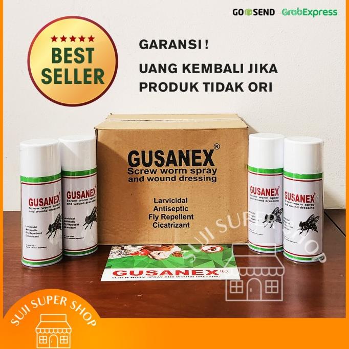 BEST SELLER GUSANEX SPRAY - OBAT SEMPROT ANTI LALAT UNTUK LUKA HEWAN PENGIRIMAN CEPAT