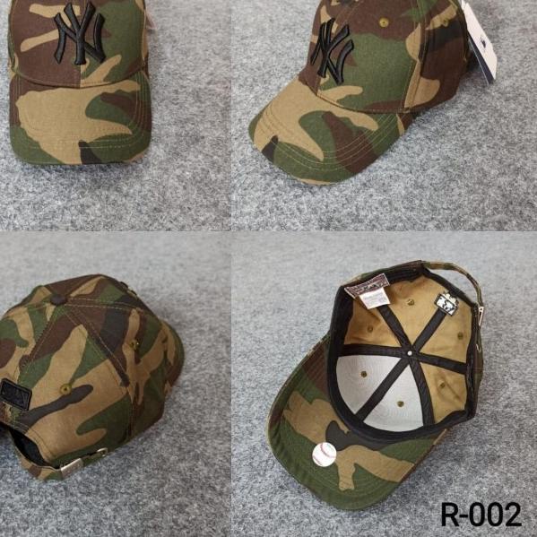 Topi NY MLB Classic Camo Army Import