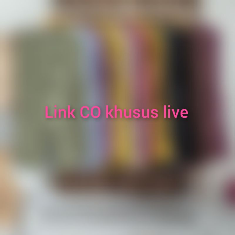 LINK CO KHUSUS LIVE STREAMING