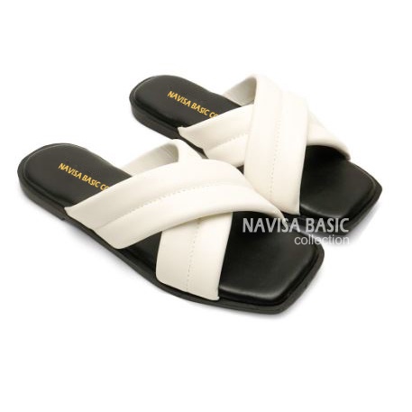 Sandal wanita sendal teplek silang sandal full busa super empuk premium sandal santai silang sandal ootd Sandal Winod Damelia Pluvia