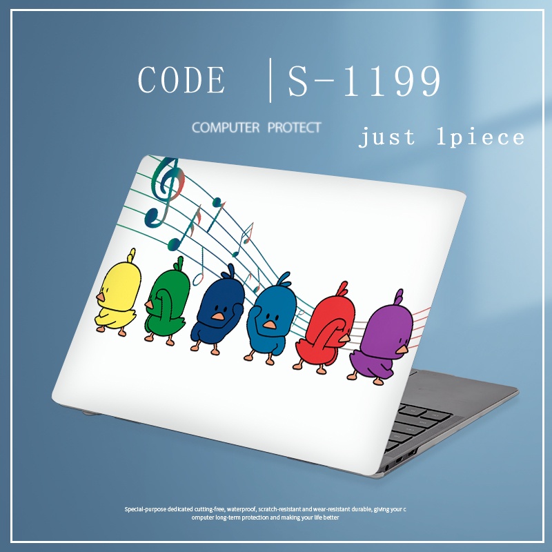 1pc Universal Custom Stiker Laptop Motif Doraemon Decal Untuk Lenovo Ideapad 320S-14 YOGA 940 S340-15IIL 12 13 14 15.6 Inci Netebook Pelindung Kulit Cover Case LGBT Pride Skins