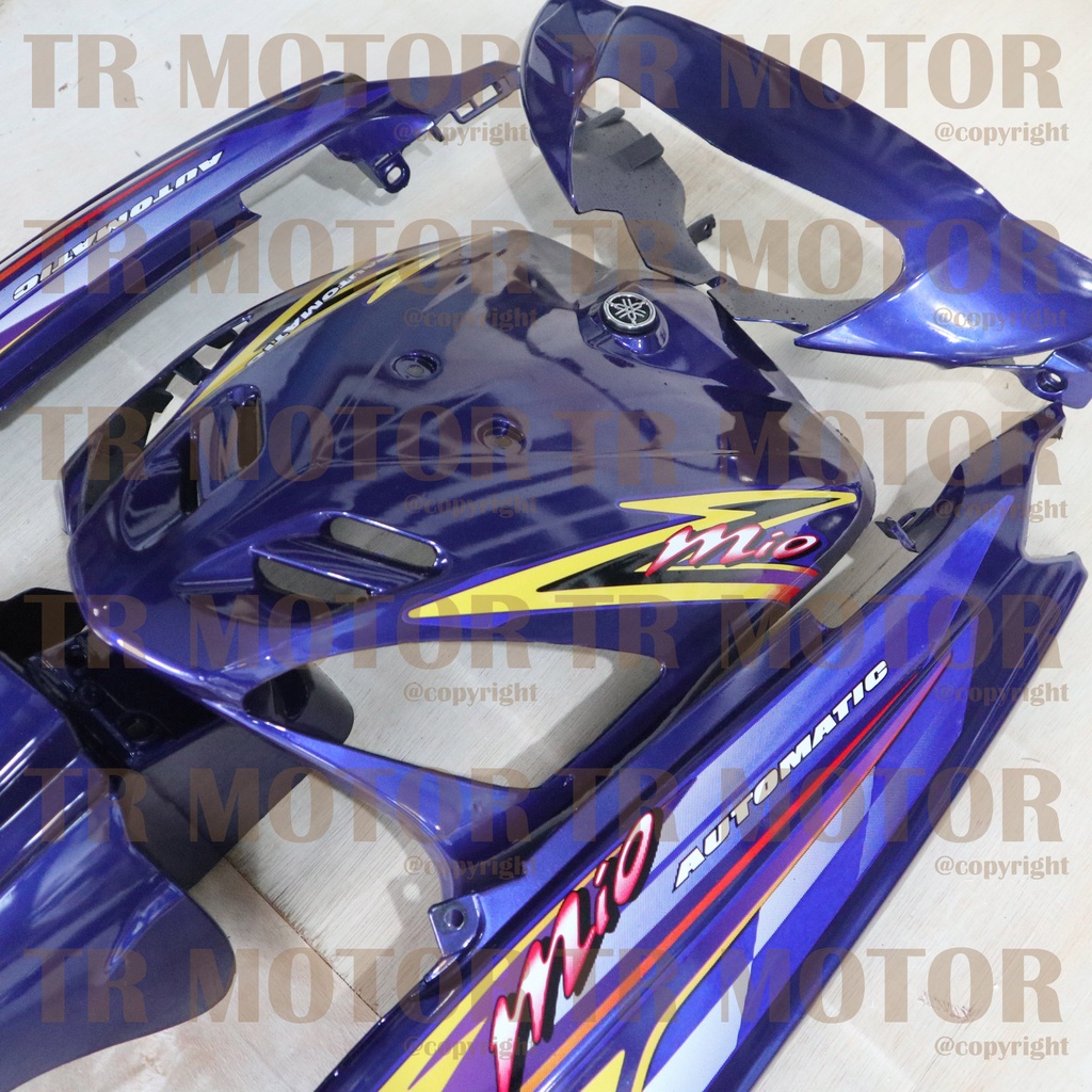 Body Mio Sporty Full Set 2003 Biru Body Halus Mio Sporty Mio Lama