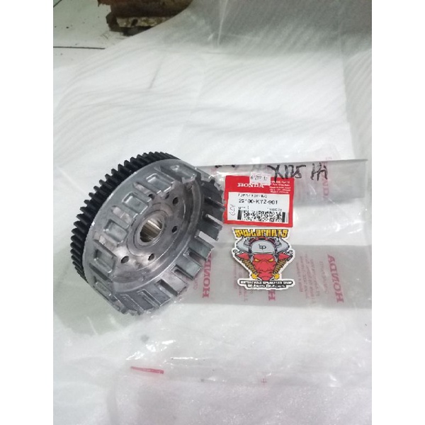 22100-KYZ-901 ronsel rumah kampas kopling mangkok kopling house outer comp clutch honda SUPRA X 125 