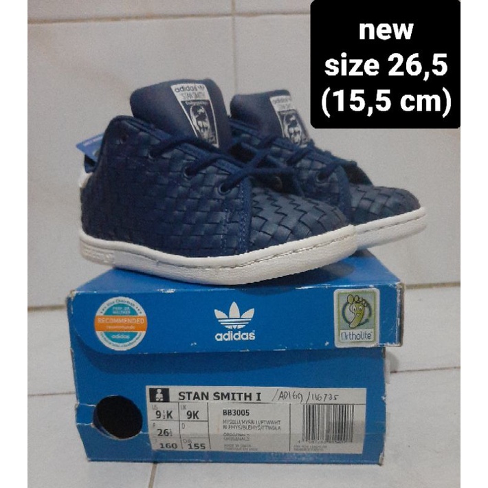 sepatu anak adidas stan smith kids ortholite New Original
