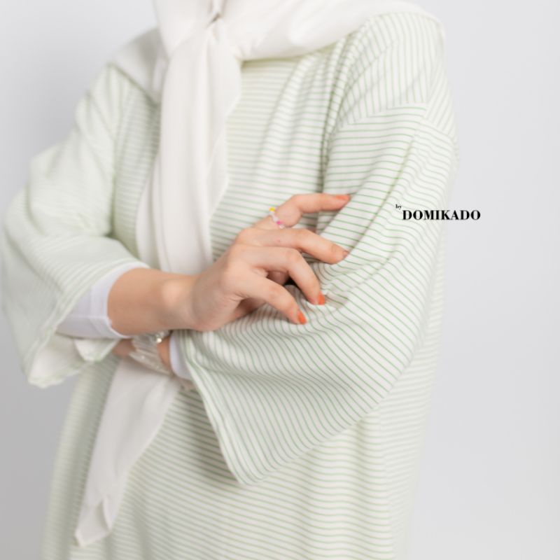 by Domikado | ELLE Oversize Shirt | Kaos oversize wanita | Kaos stripe oversize